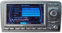 AUDI Navigation Plus fejegység