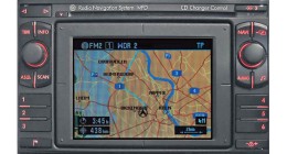 VW MFD Navigation fejegység